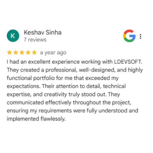Client review 1