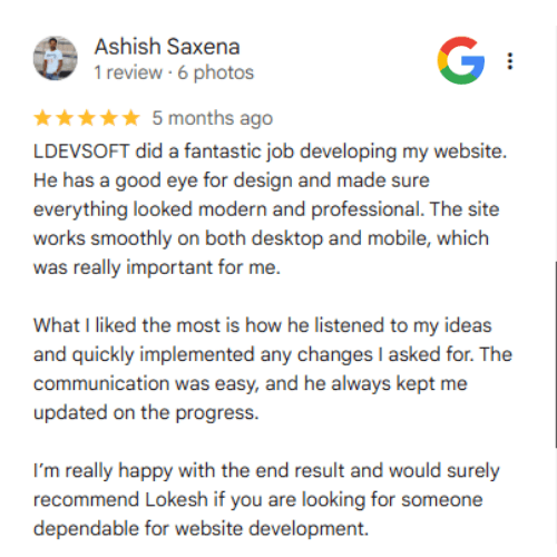 Client review 6